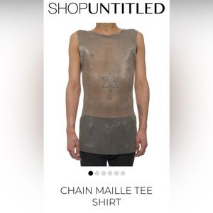 Shop Untitled Chain Mail Shirt/Dress